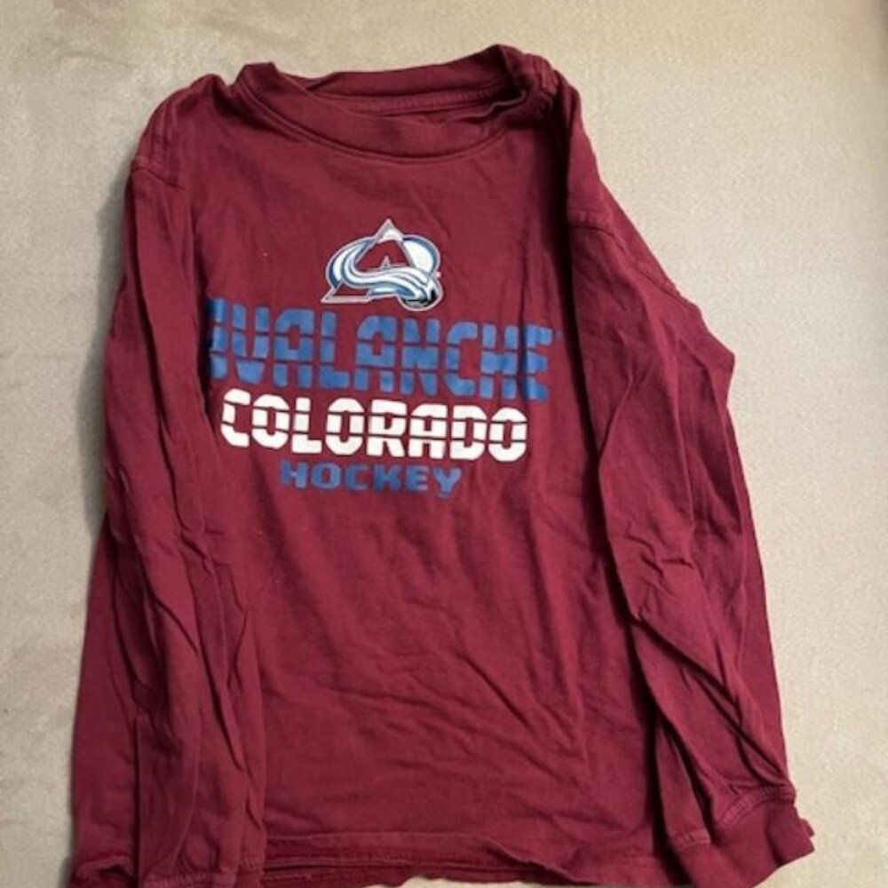 NHL long sleeve shirt  Colorado Avalanche, boys or girls